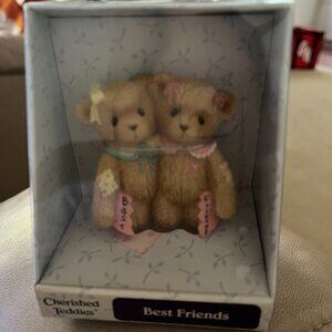 New Cherished Teddies Bear Figurine Best Friend